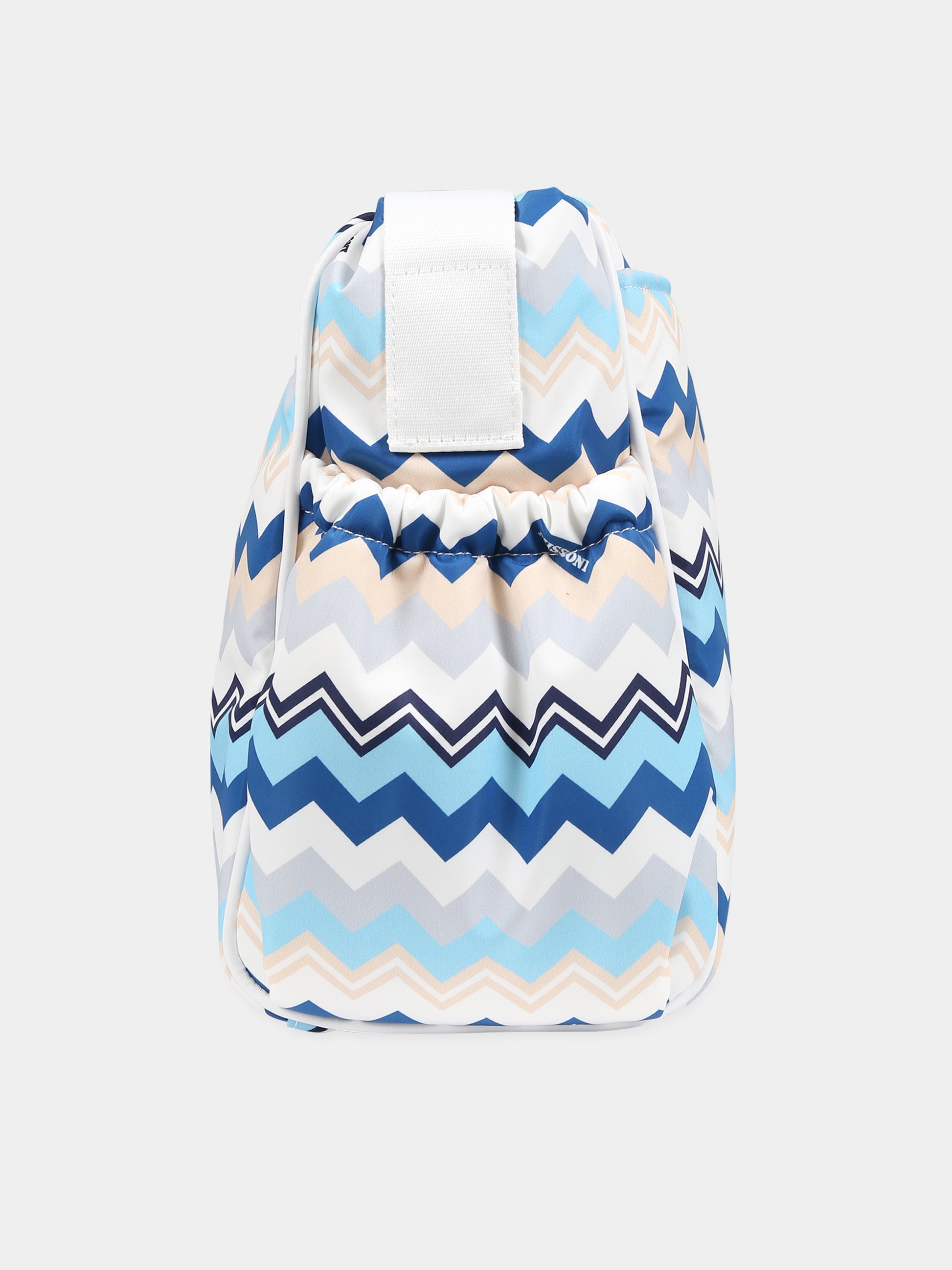 Borsa mamma multicolor per neonati con logo,Missoni,MT0548 N0192 607MC