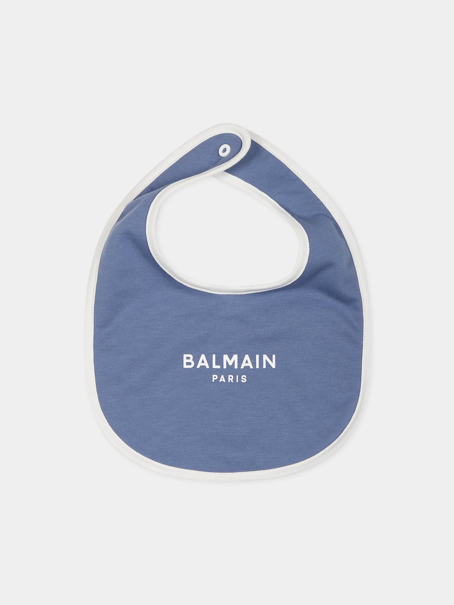 Set blu per neonato con logo,Balmain Kids,BTB540 Z0116 102BL