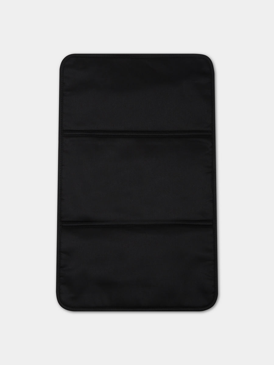 Borsa mamma nera per neonati con logo,Chloé Kids,C90411 09B