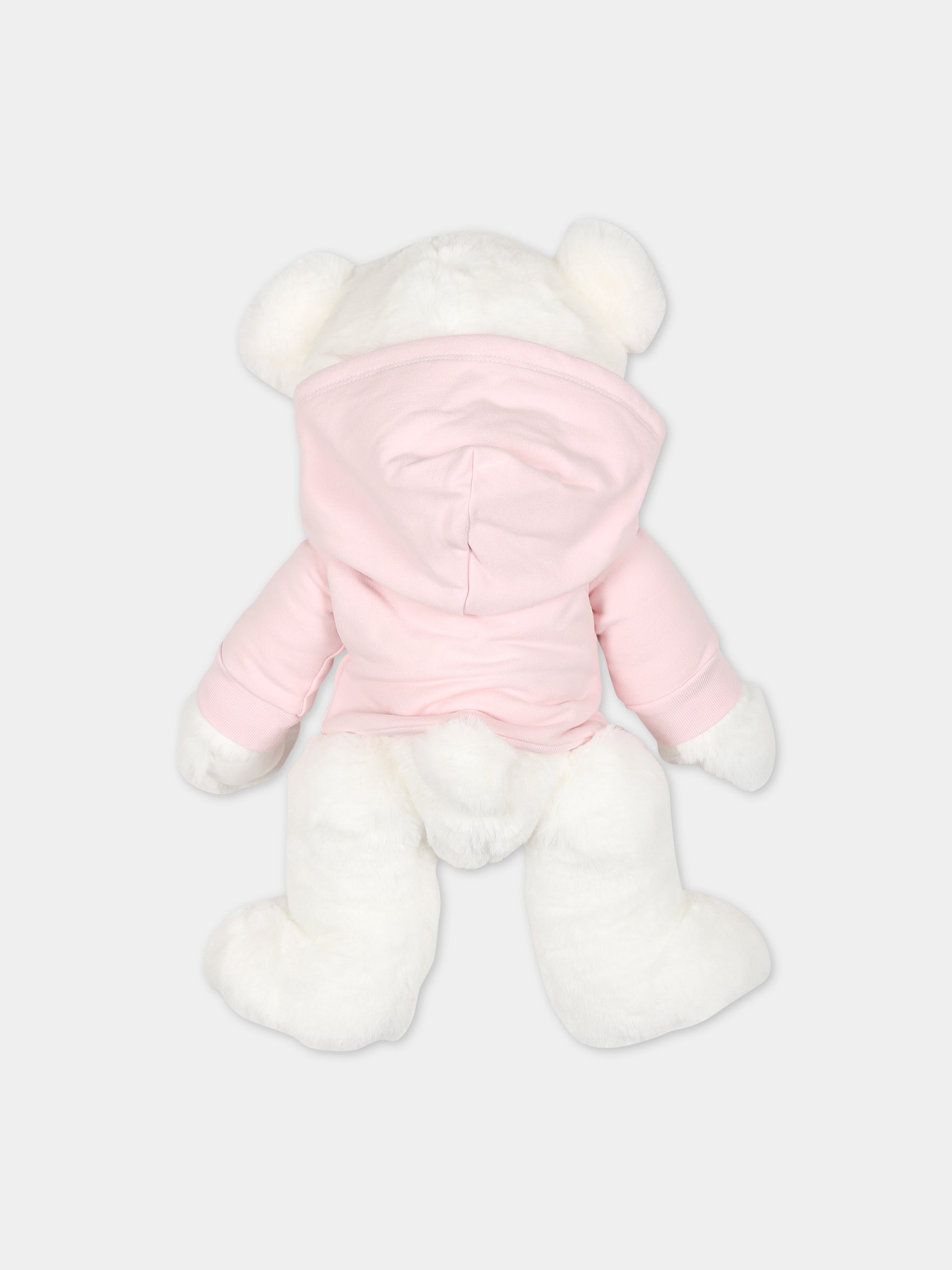 Peluche rosa per neonata con logo,Givenchy Kids,H9K076 44Z