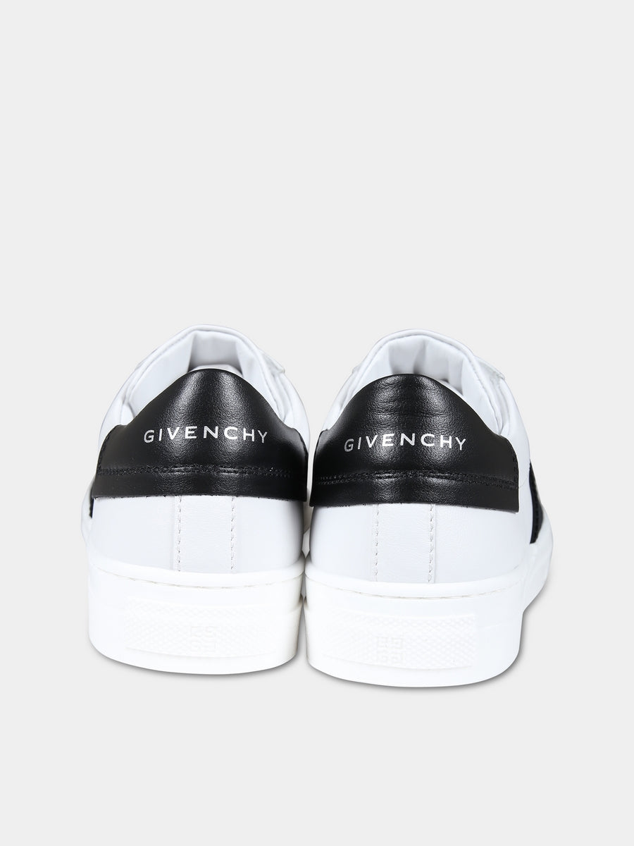 Sneakers bianche per bambini con logo,Givenchy Kids,H29095 10P