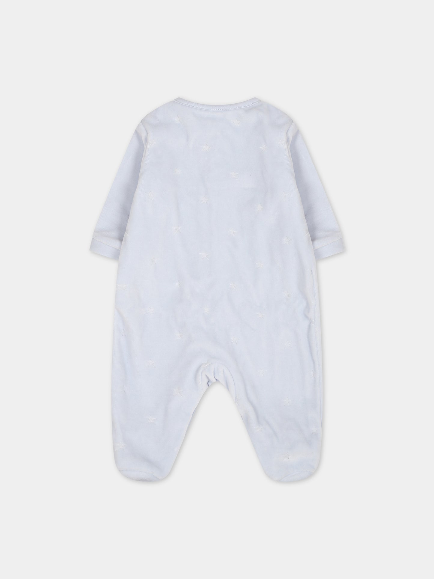 Tutina celeste per neonato con stelle,Carrement Beau,Y97307 78K