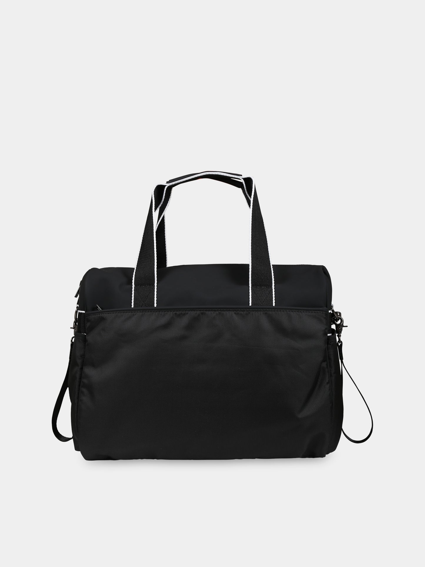 Borsa mamma blu per neonato con logo,Boss,J90353 09B