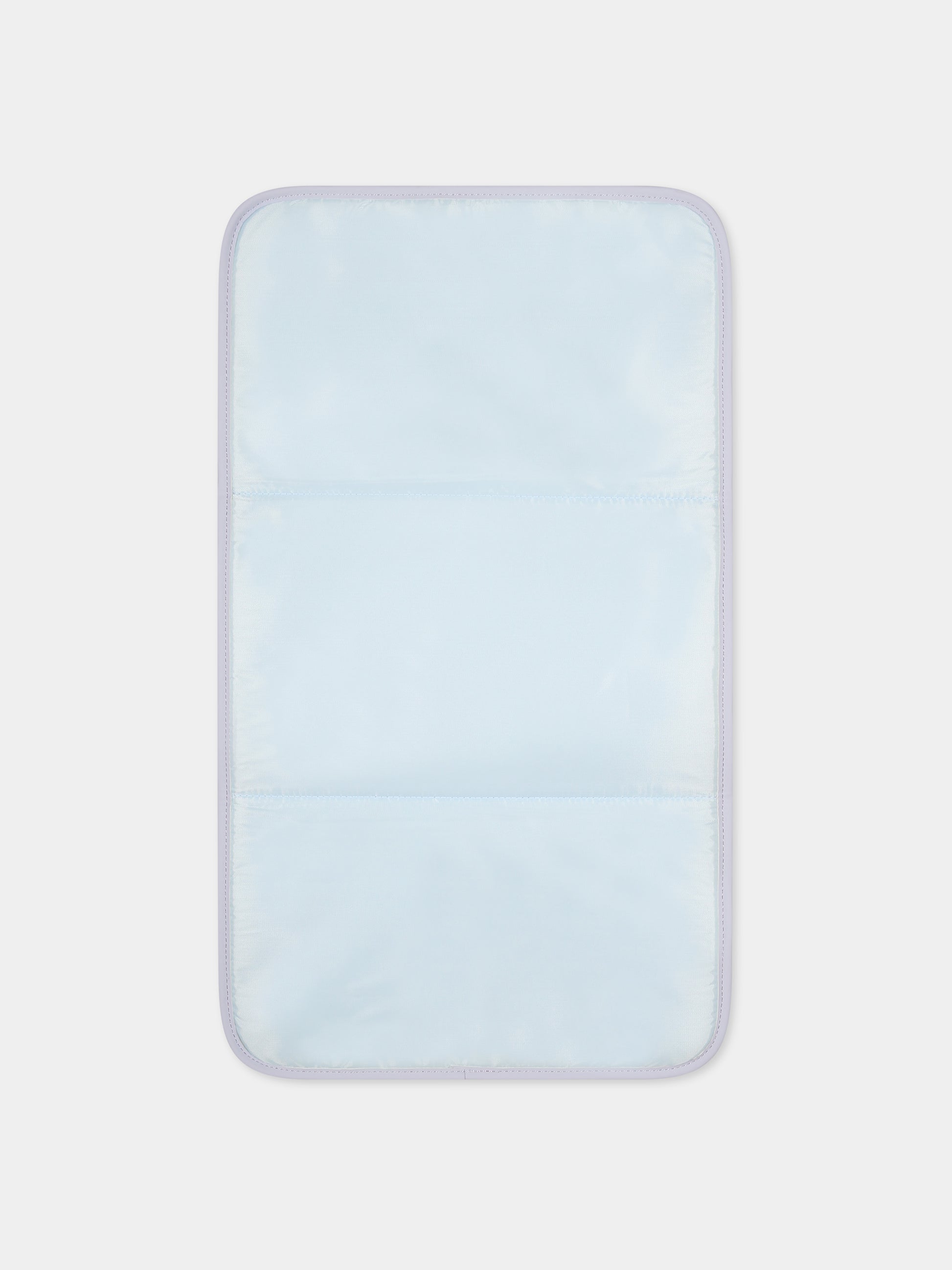 Borsa mamma celeste per neonato con logo,Boss,J90337 771