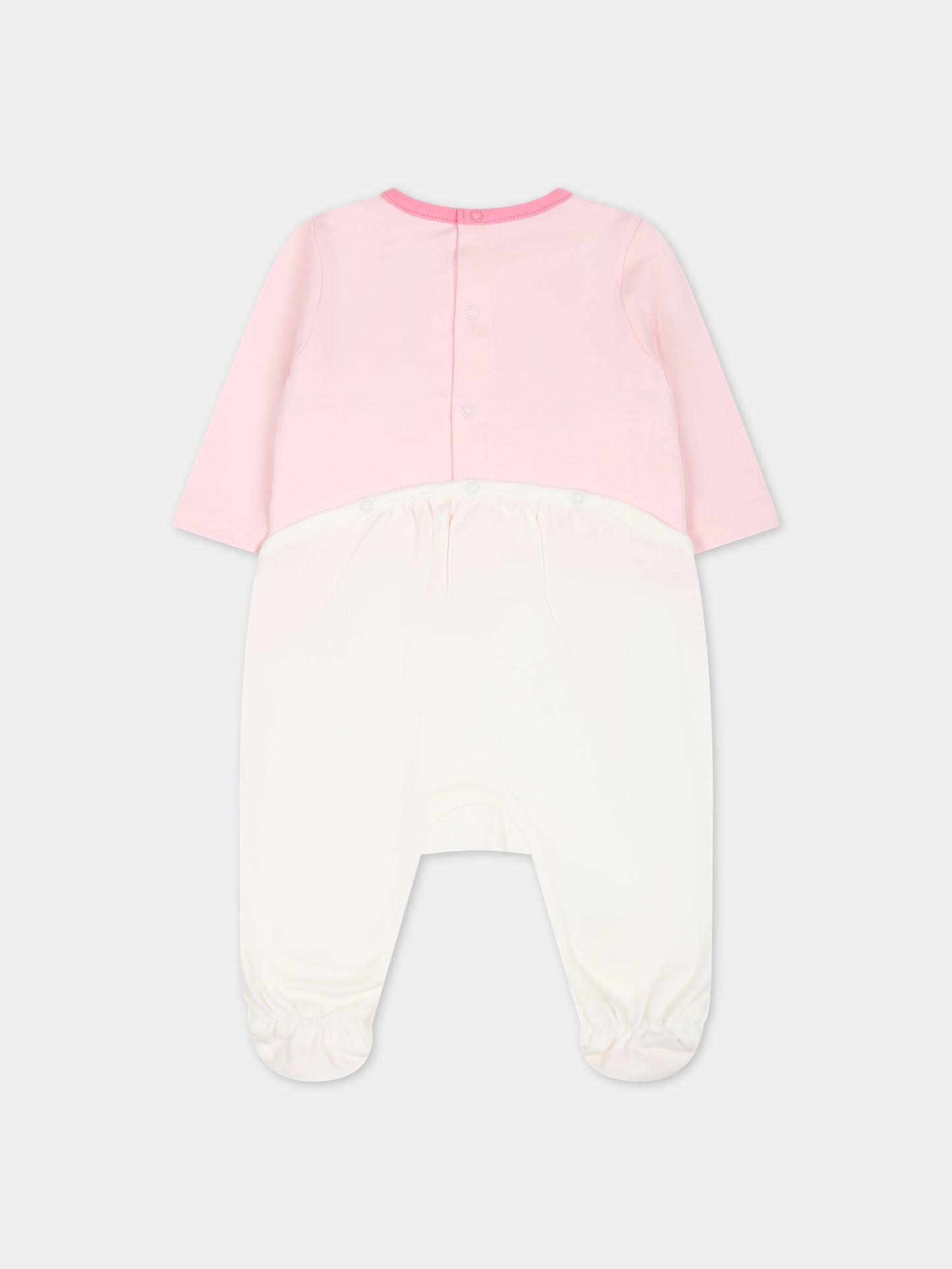 Set rosa per neonata con logo,Little Marc Jacobs,W98175 44G