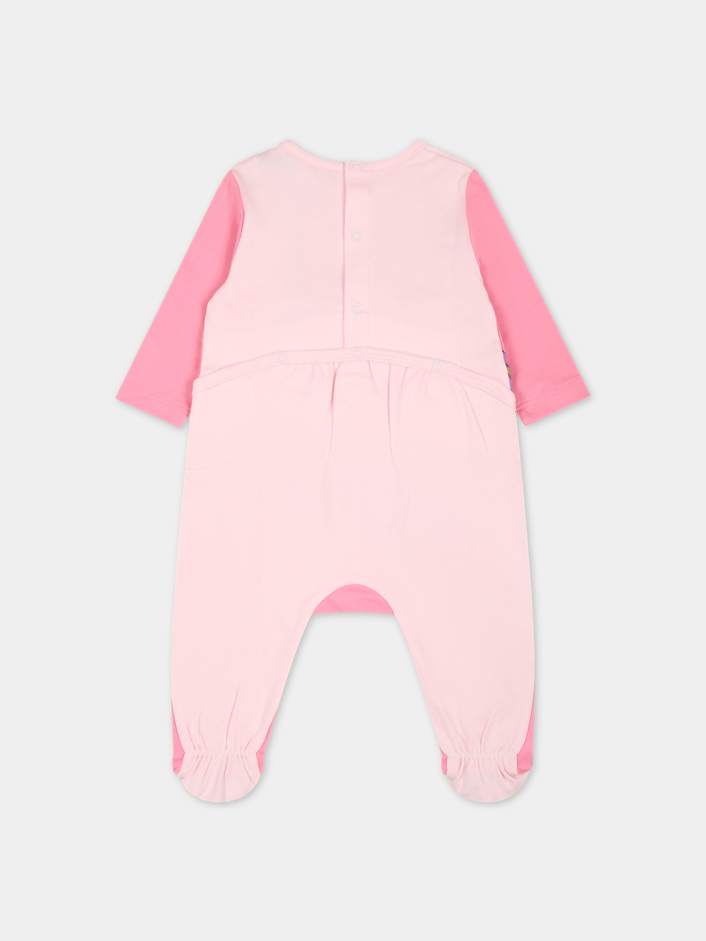 Set rosa per neonata con logo,Little Marc Jacobs,W98175 44G