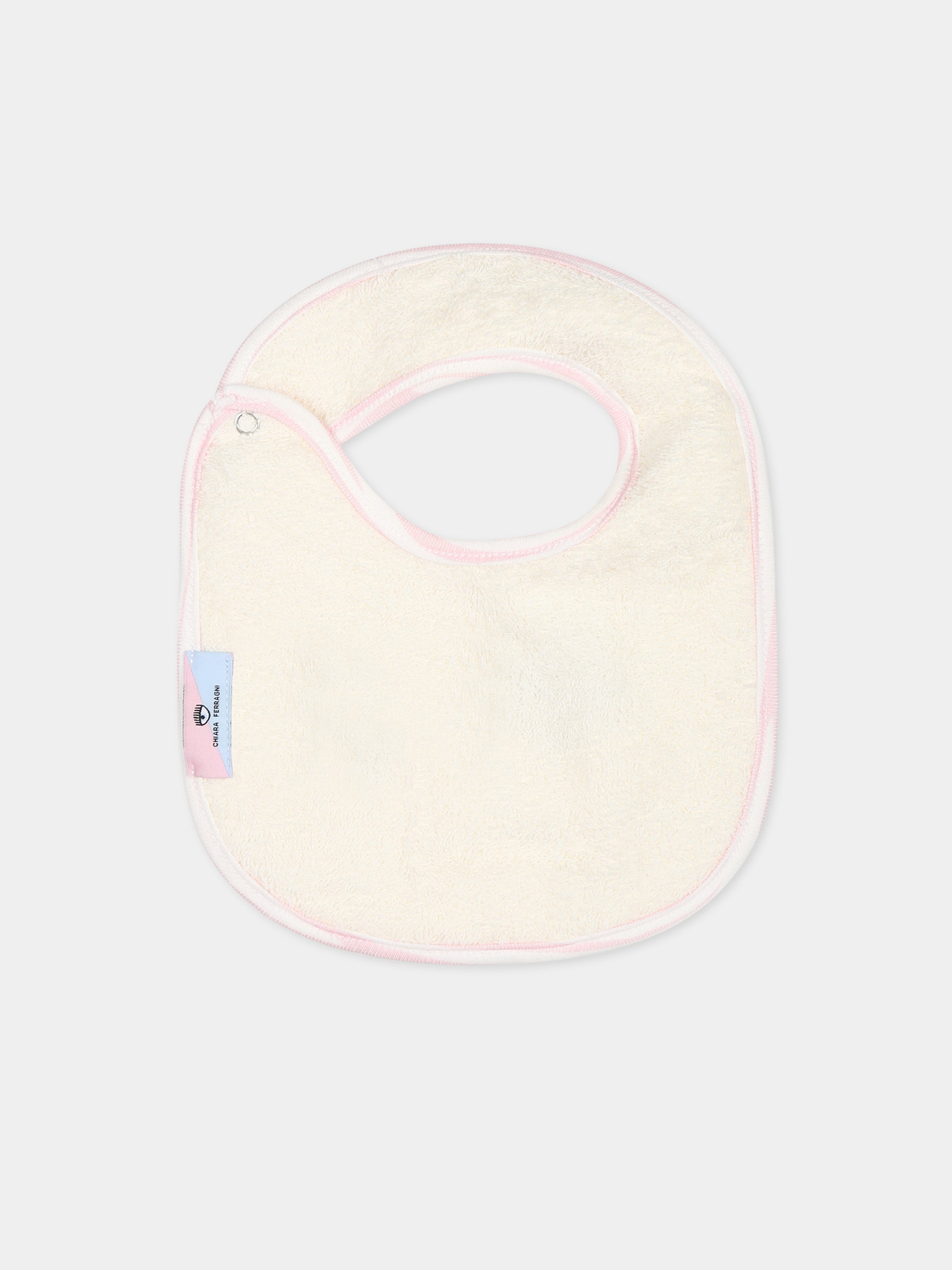 Set bianco per neonata con eyestar,Chiara Ferragni Collection,55B501 2005 167F