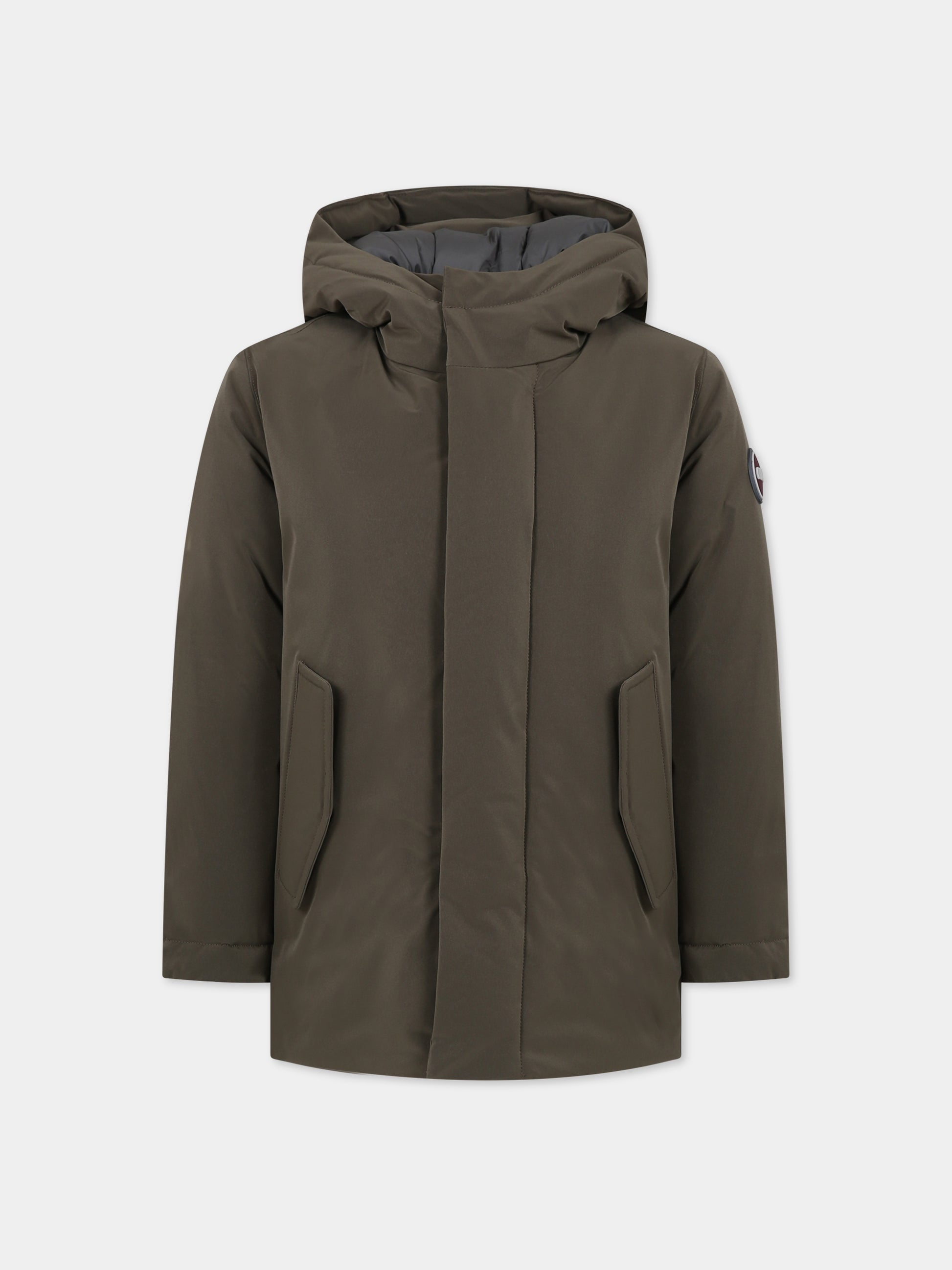 Parka verde per bambino con logo,Colmar Originals Kids,3420 4XV 559