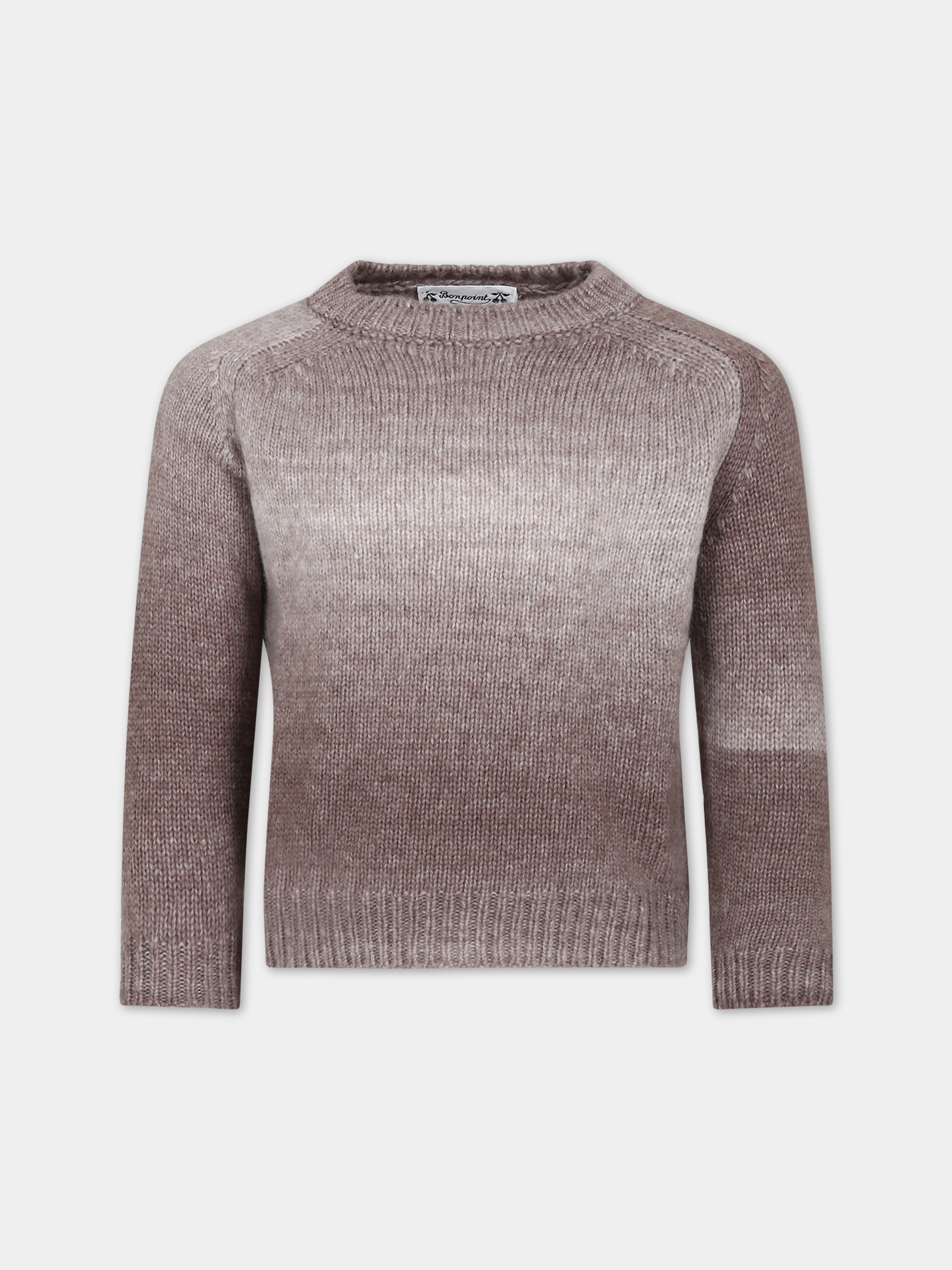 Maglione marrone per bambino,Bonpoint,W03BJUK00013 066C