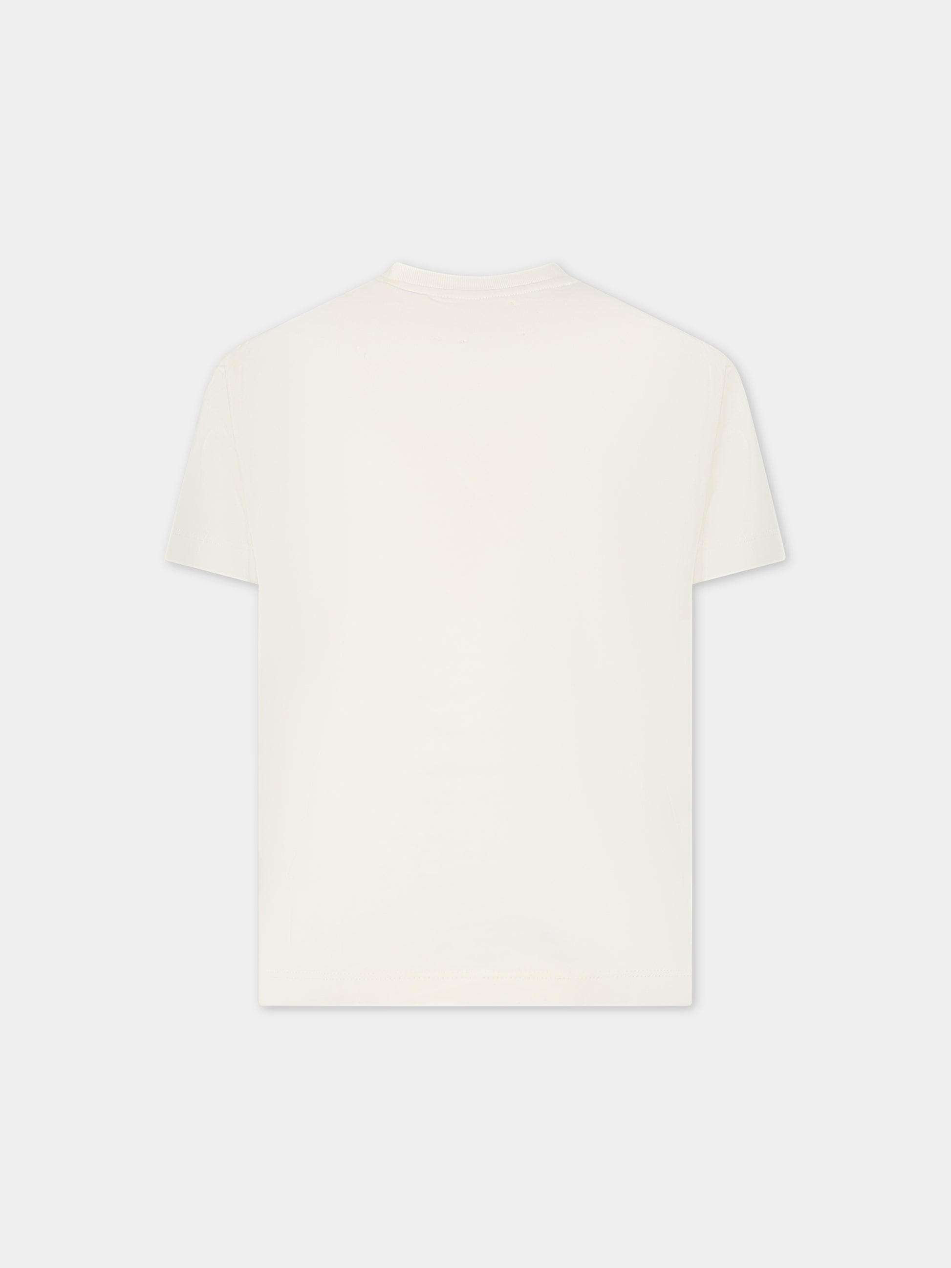 T-shirt bianca per bambina con logo,Off White,OGAA001F23JER0020330