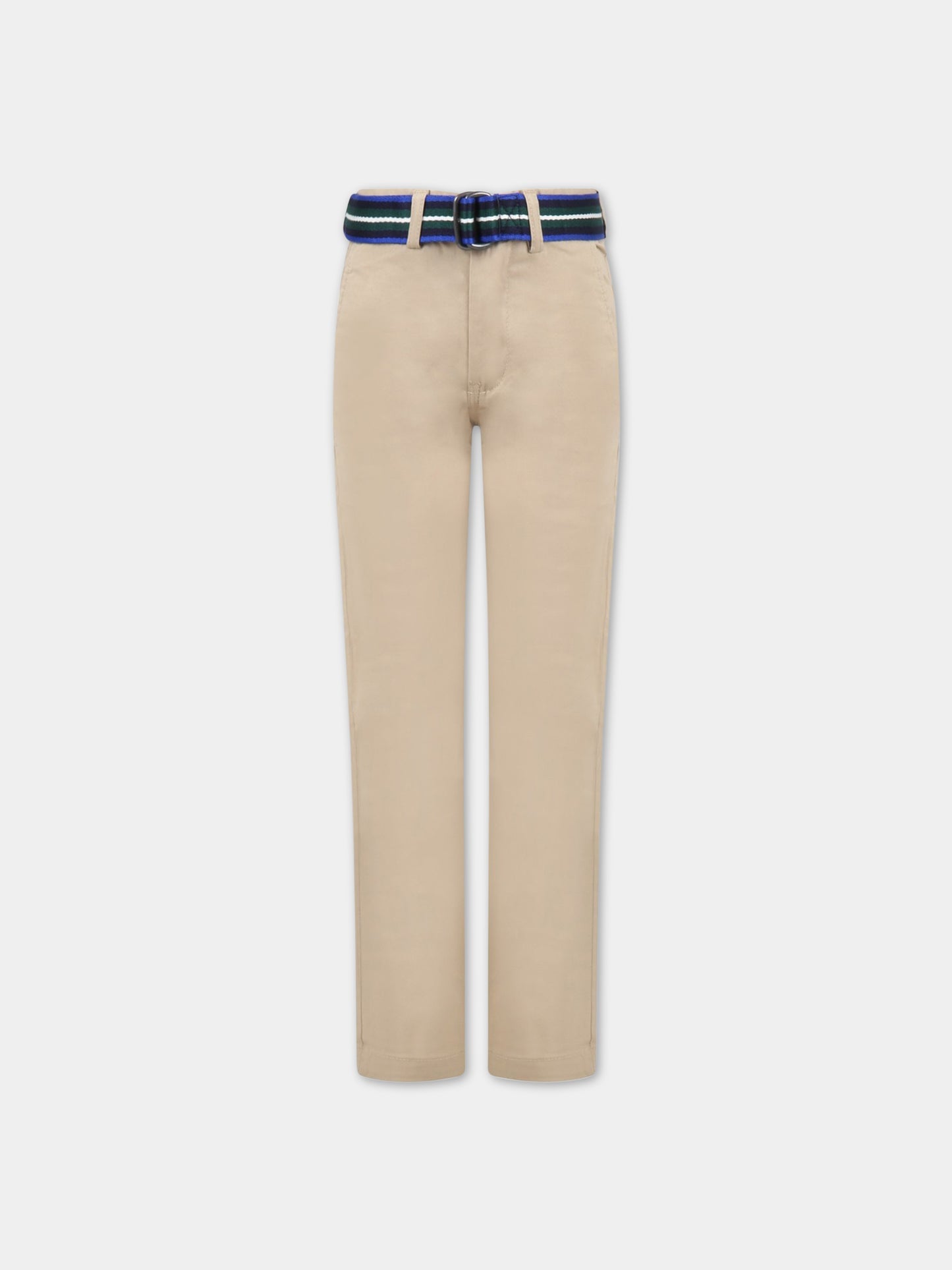 Pantalone elegante beige per bambino,Ralph Lauren Kids,855394002--