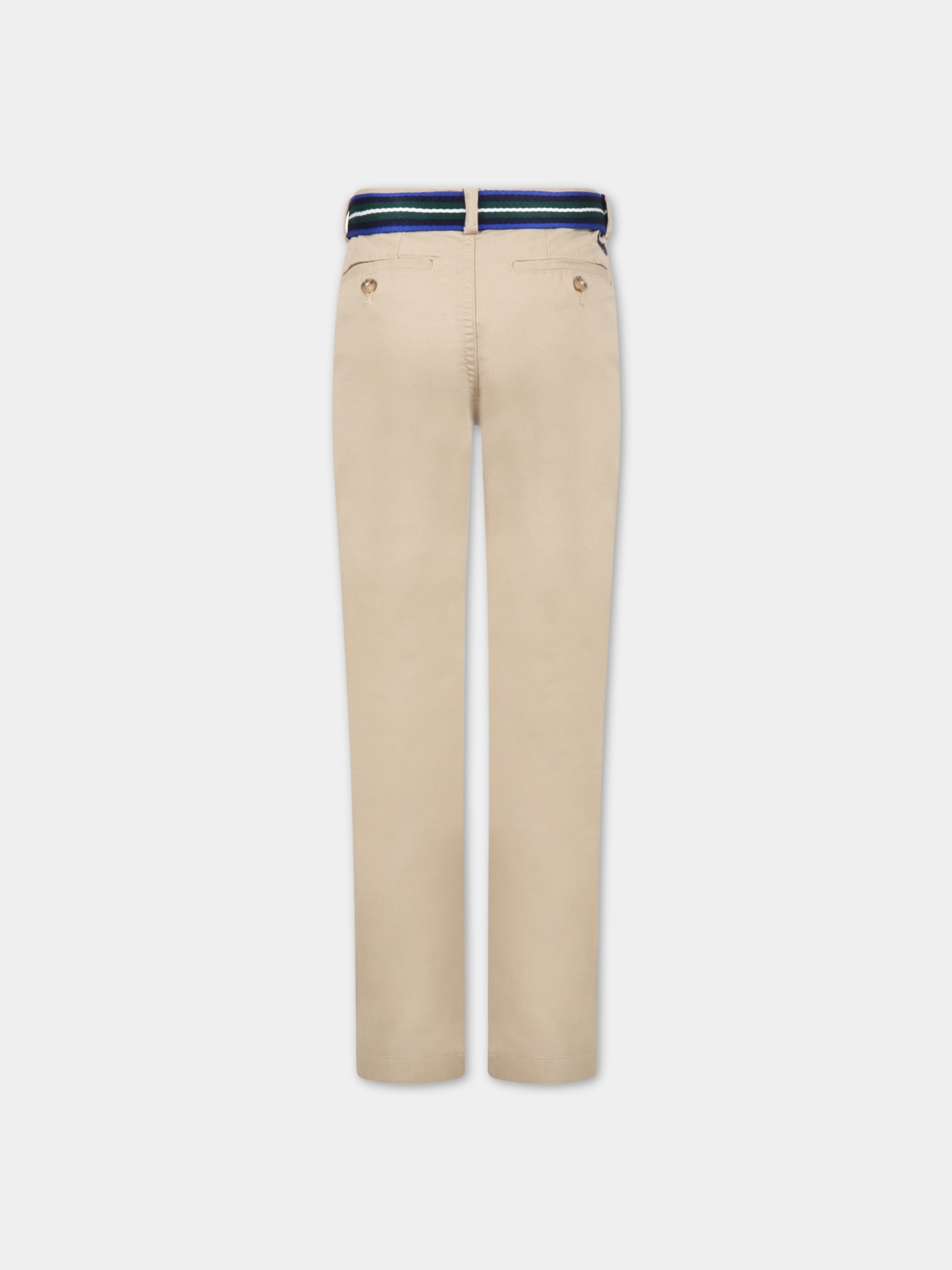 Pantalone elegante beige per bambino,Ralph Lauren Kids,855394002--