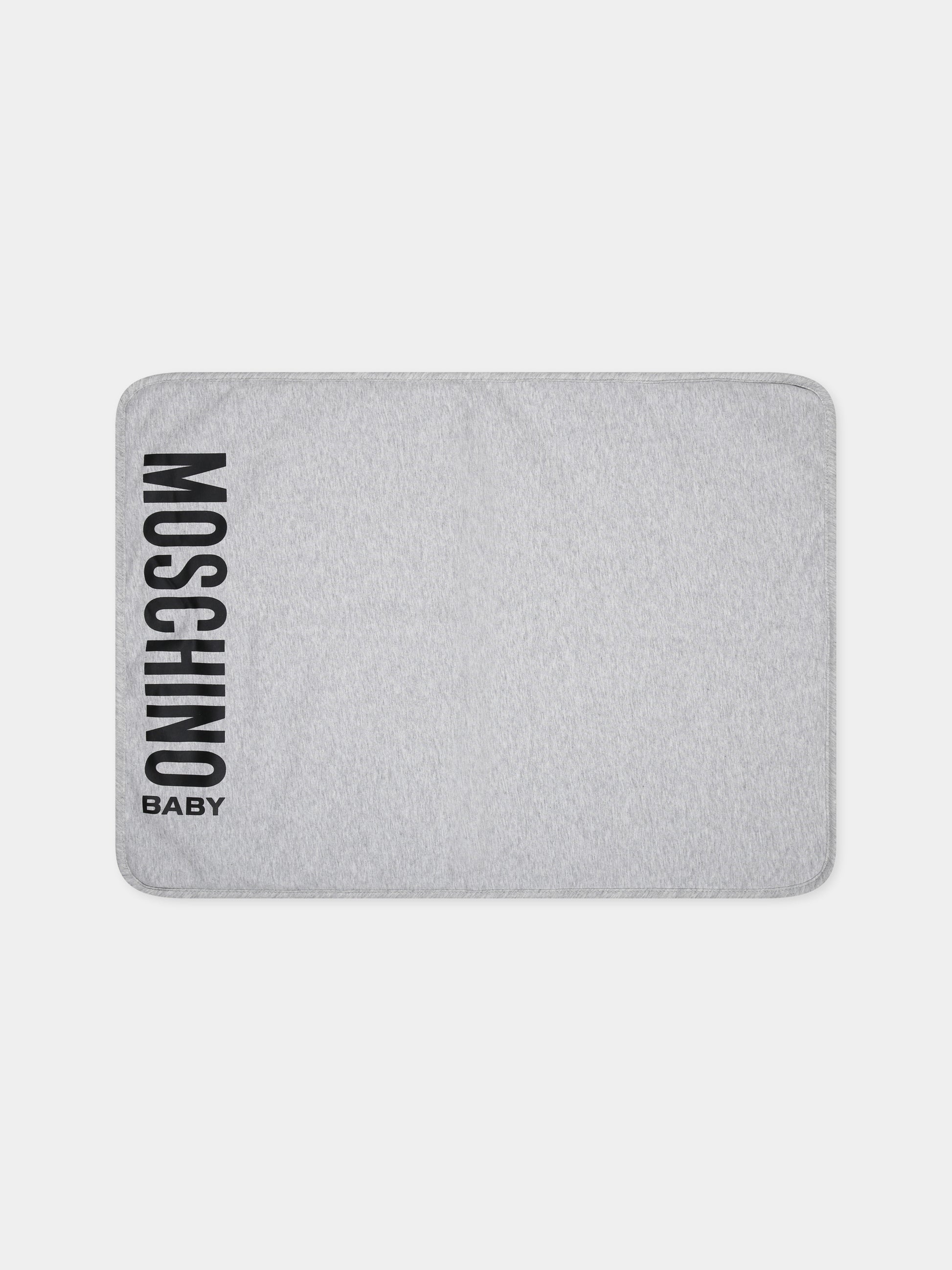 Borsa-mamma grigia per neonati con Teddy Bear,Moschino Kids,MRX03A LDA25 60926