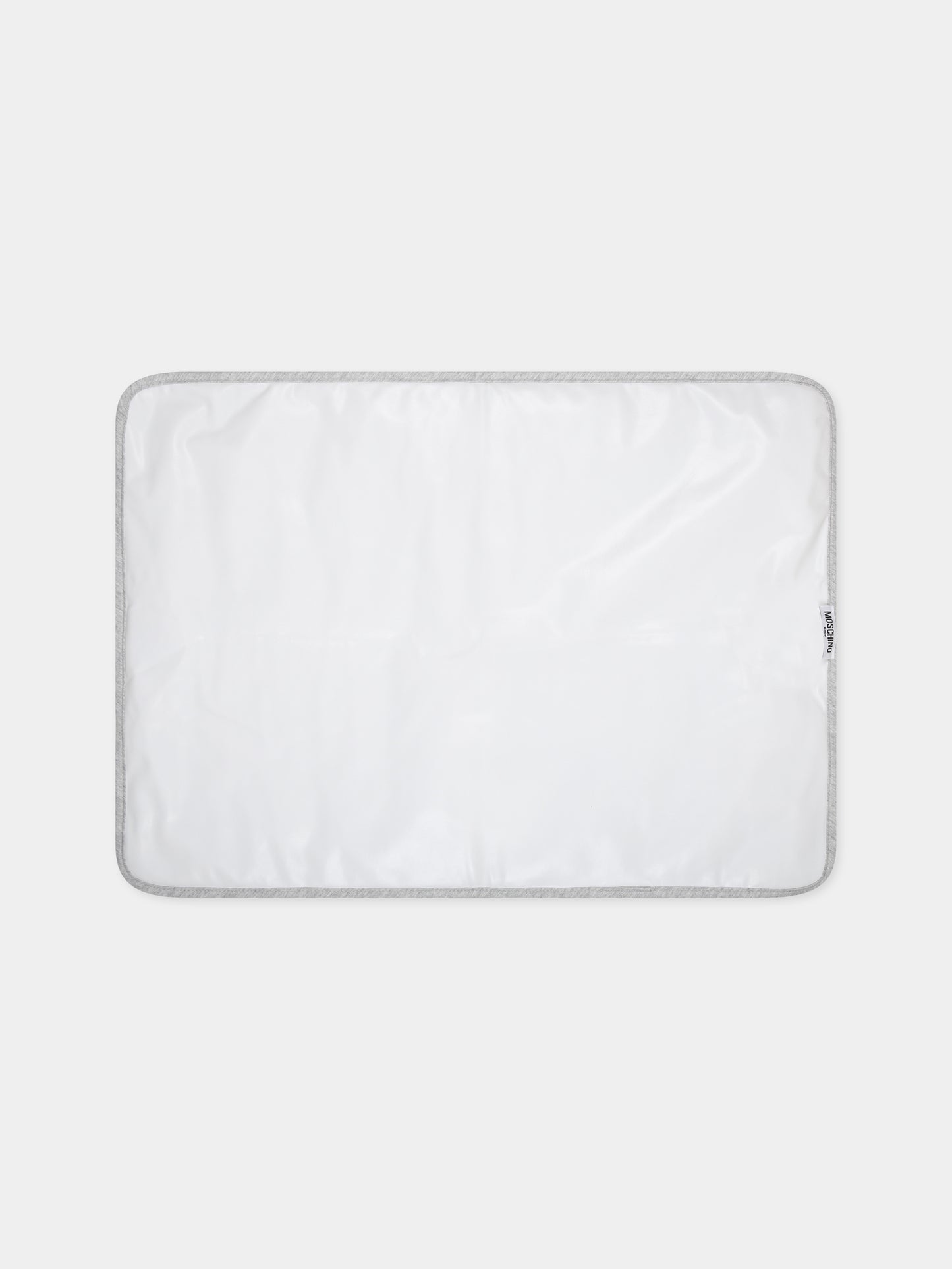 Borsa-mamma grigia per neonati con Teddy Bear,Moschino Kids,MRX03A LDA25 60926