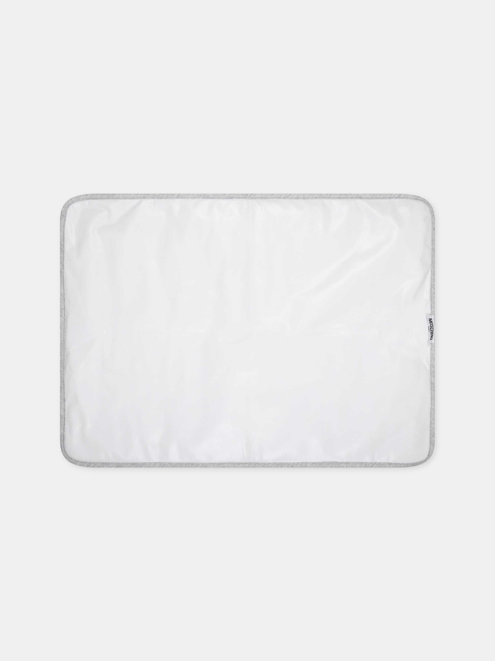 Borsa-mamma grigia per neonati con Teddy Bear,Moschino Kids,MRX03A LDA25 60926