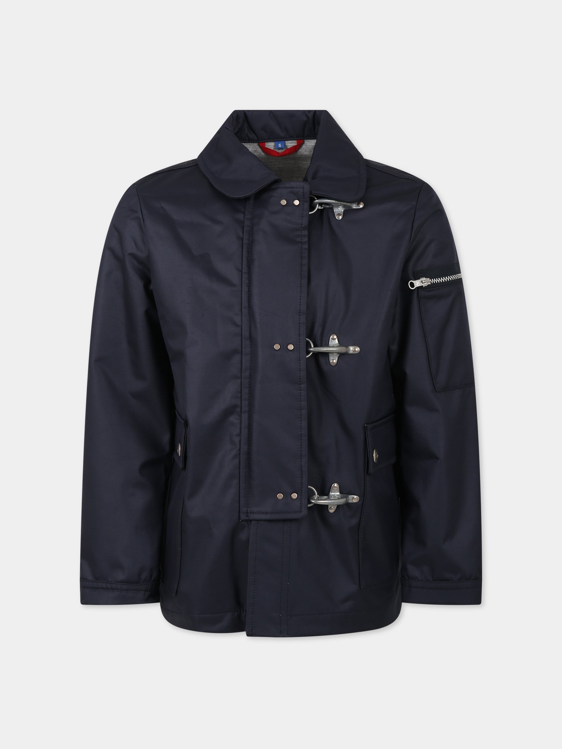 Giubbotto blu per bambino,Fay Kids,5M2080 MD390 621GR