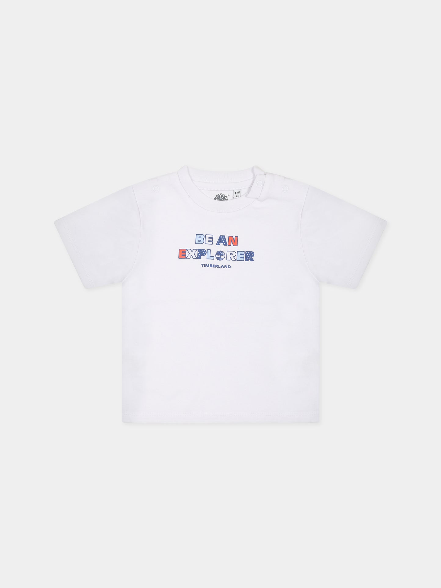 Completo sportivo blu per neonato,Timberland,T98319 830