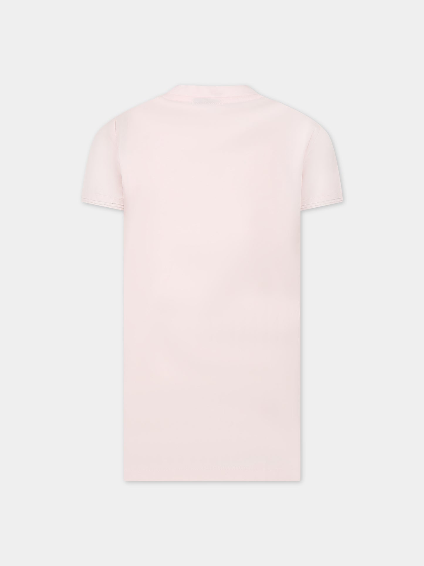 Vestito rosa per bambina con logo,Colmar Originals Kids,3541 1WT 553