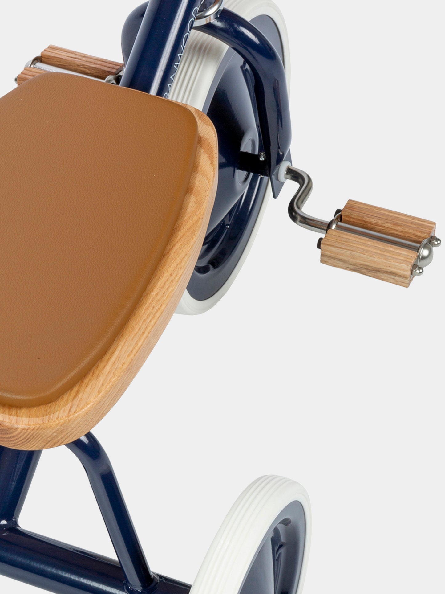 Triciclo blu per bambini con logo,Banwood,BW TRIKE NAVY