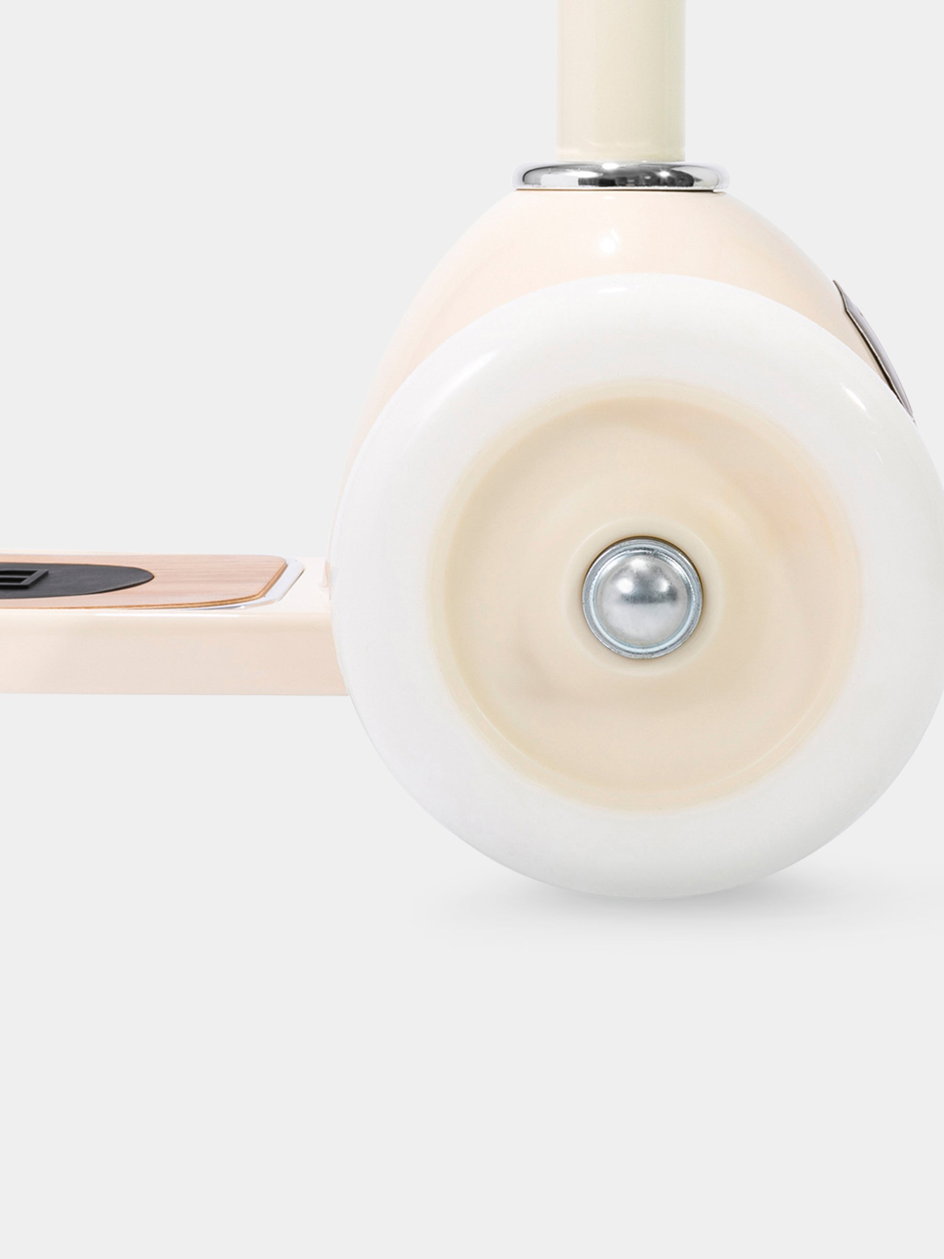 Monopattino avorio per bambini con logo,Banwood,BW SCOOTER CREAM
