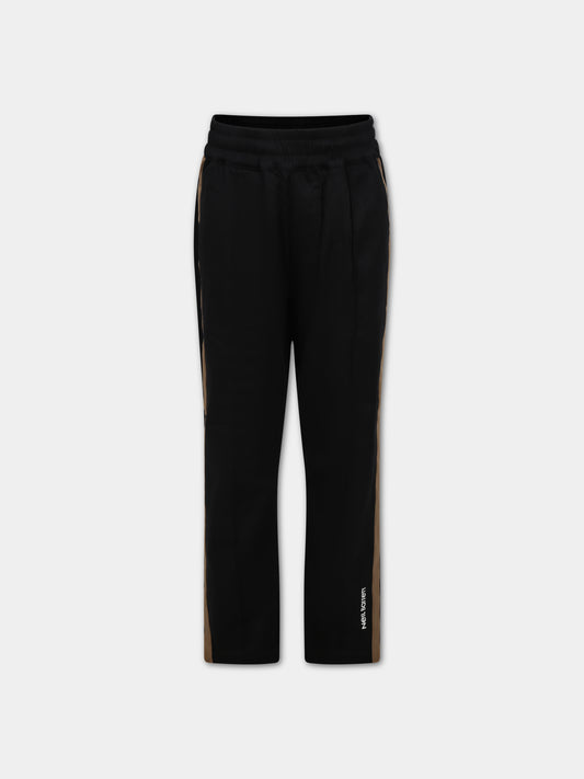 Pantalone casual nero per bambino,Neil Barrett Kids,033617 110
