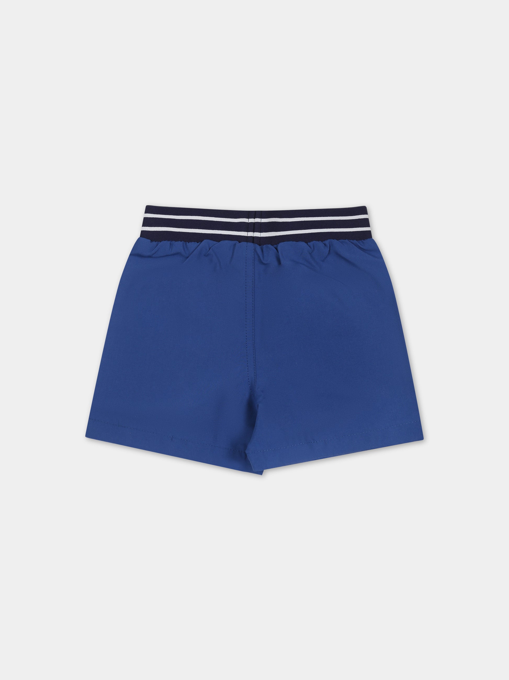 Boxer mare blu per neonato con logo,Timberland,T04A53 830